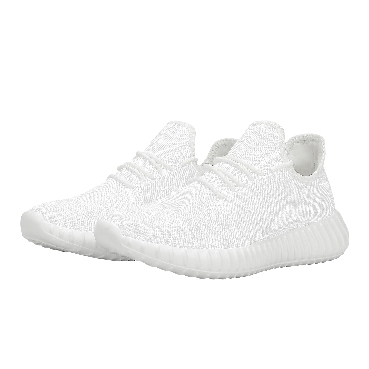 D19 Mesh Knit Sneakers - White