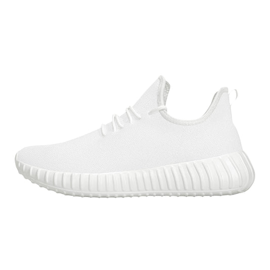 D19 Mesh Knit Sneakers - White