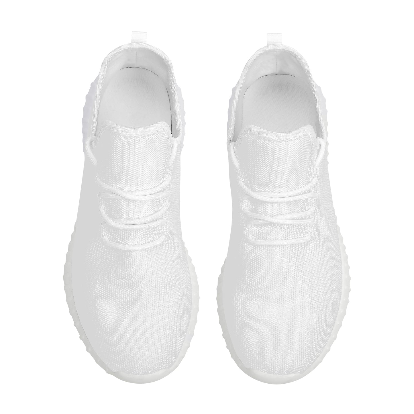 D19 Mesh Knit Sneakers - White