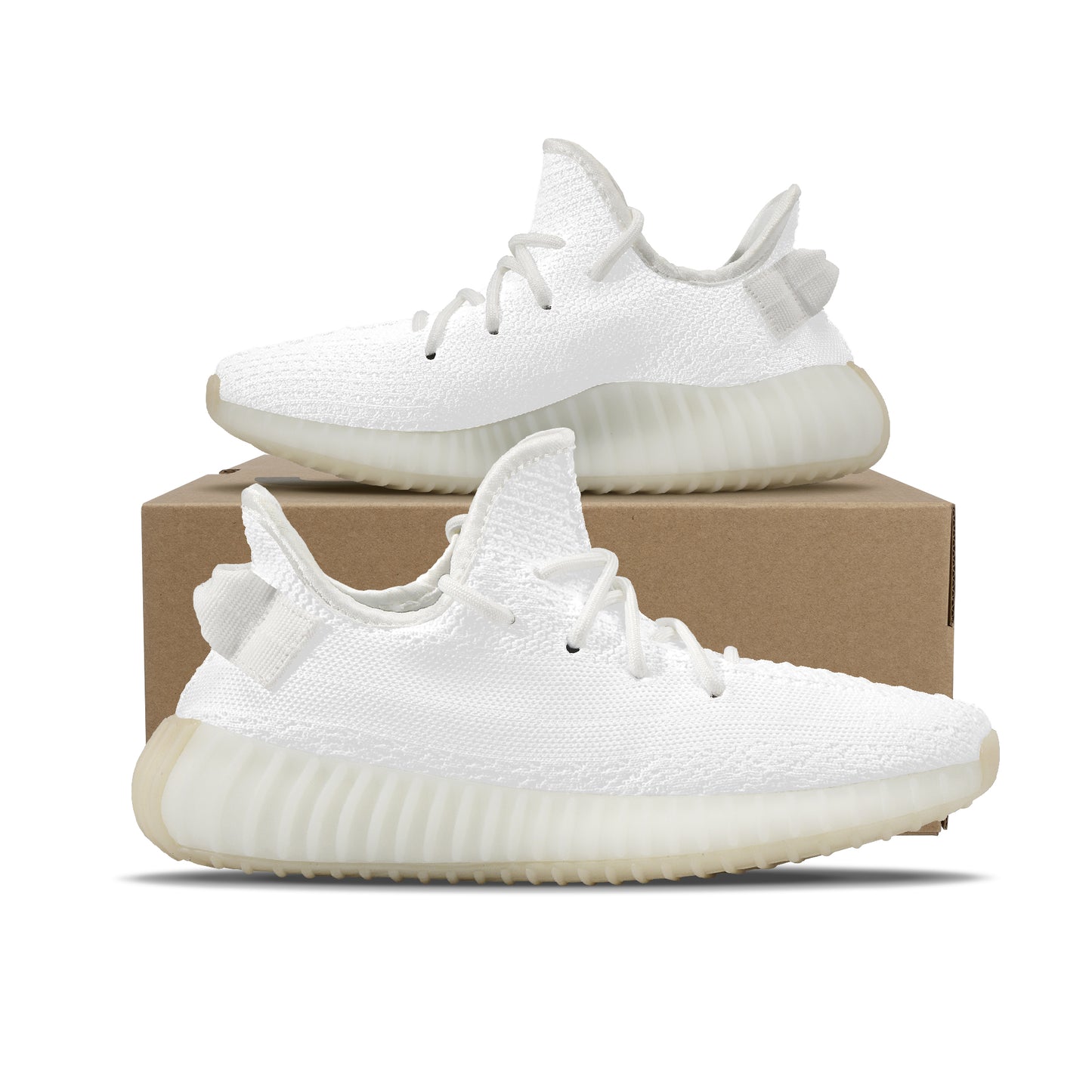 D14 Breathable Mesh Knit Sneaker - White