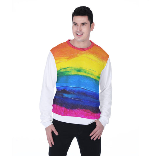 All-Over Print Men's Heavy Fleece Sweatshirt