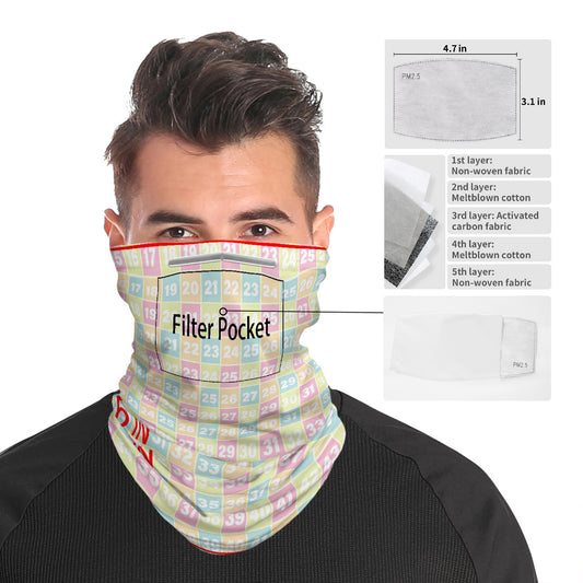 Printed Snood Scarf/Bandana