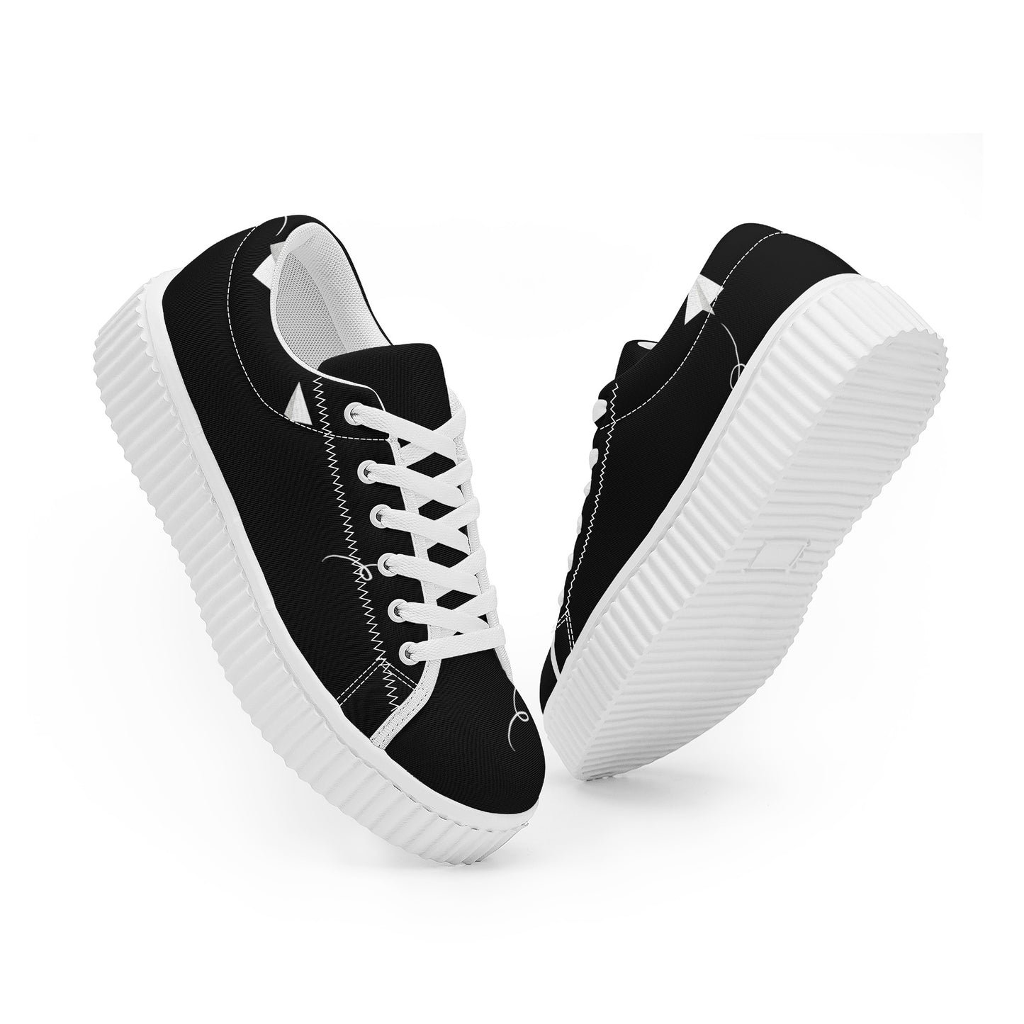 SF_F53 Women's Low Top Platform Sneaker0721