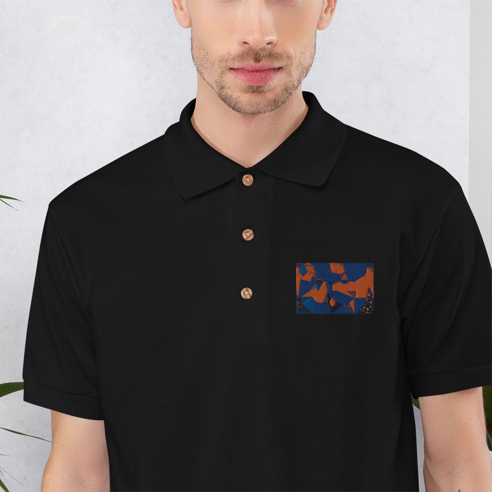 0628 Embroidered Polo Shirt