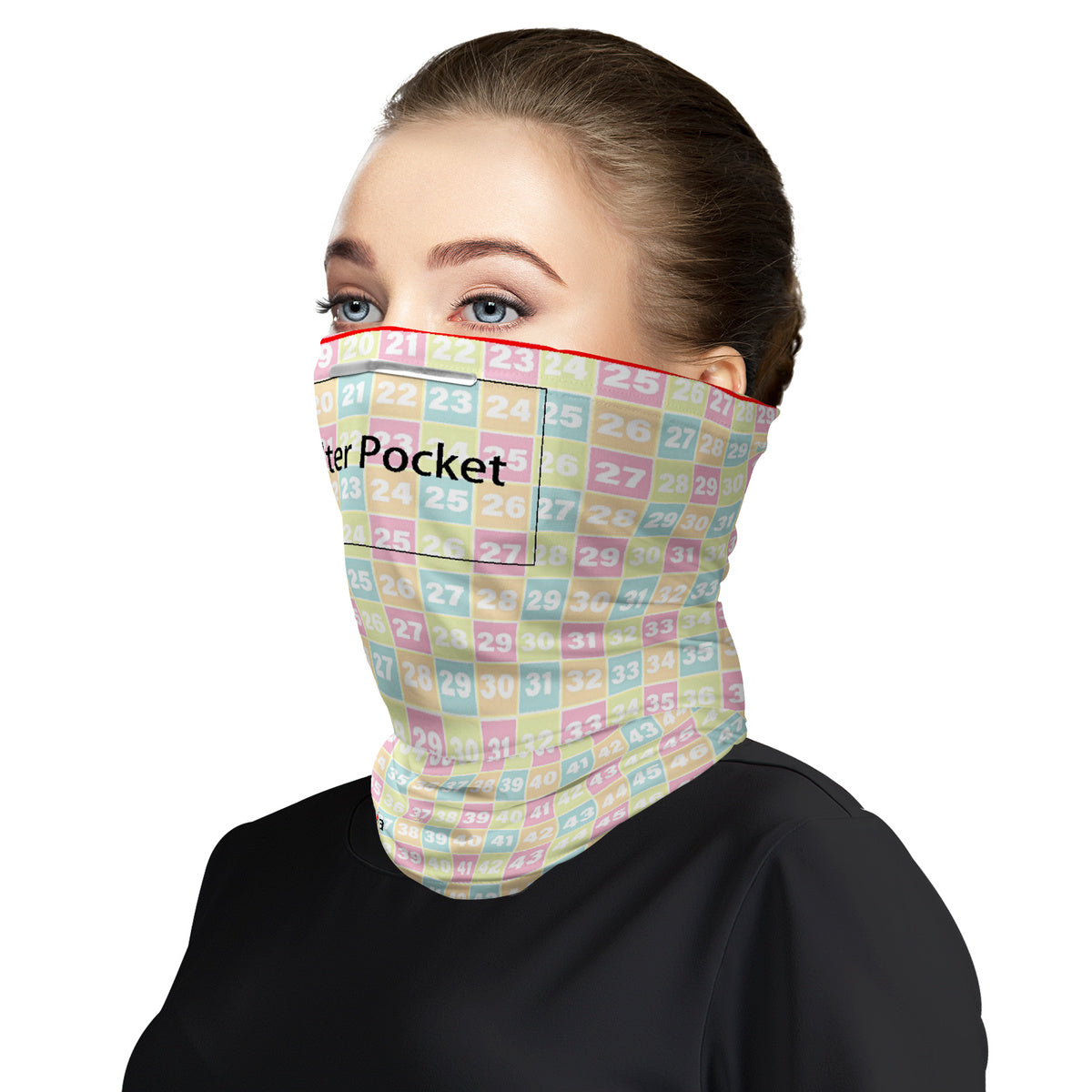 Printed Snood Scarf/Bandana